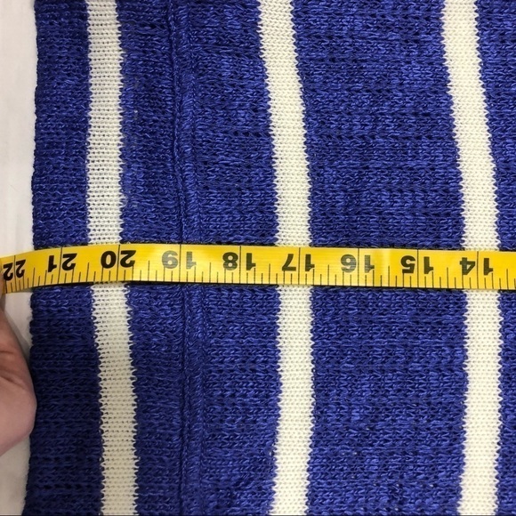Splendid Blue Striped Sweatshirt NWT XS Women’s - Picture 8 of 8